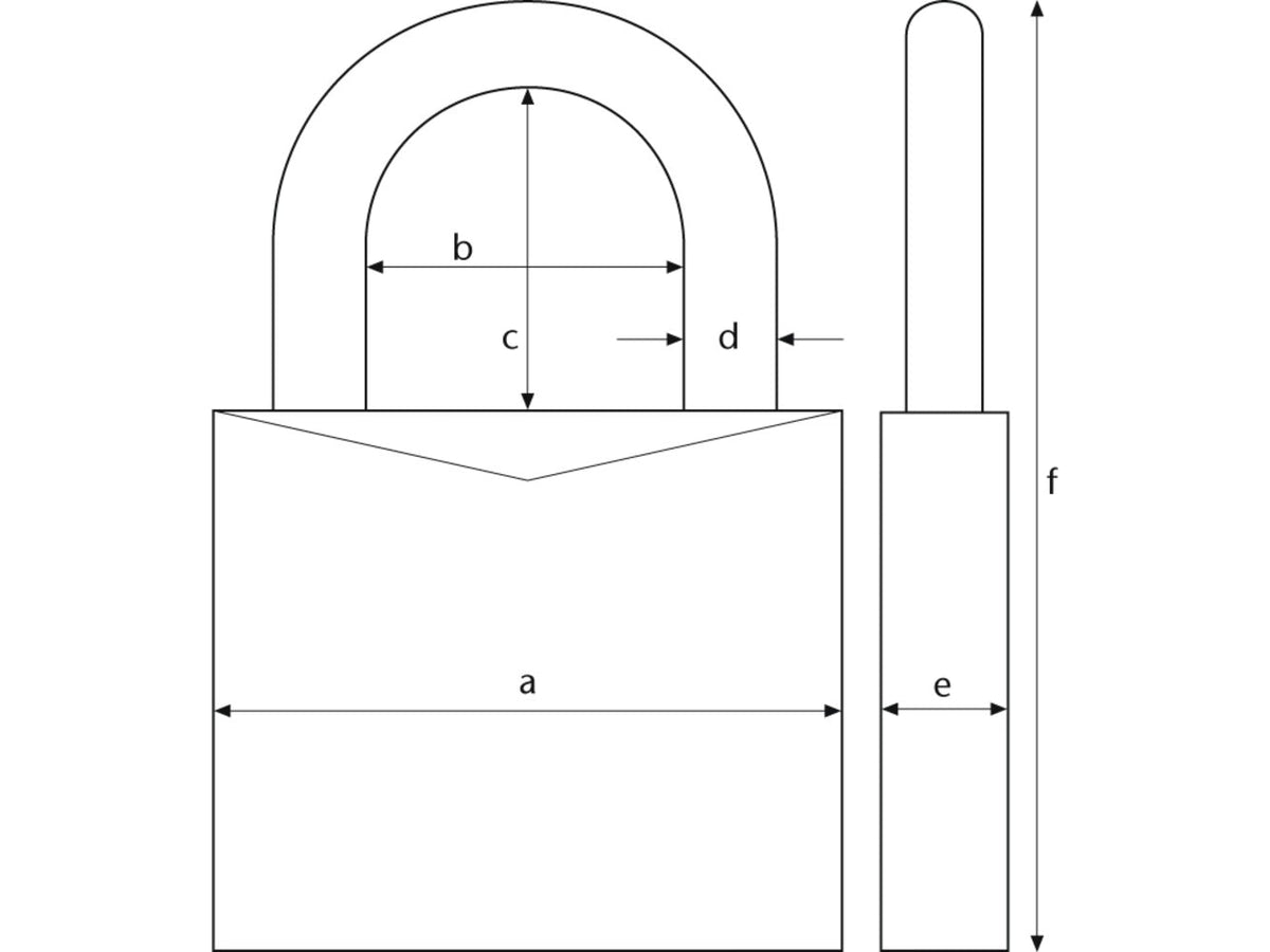 ABUS Touch™ 57 katanac