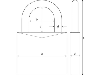 ABUS Touch™ 57 katanac