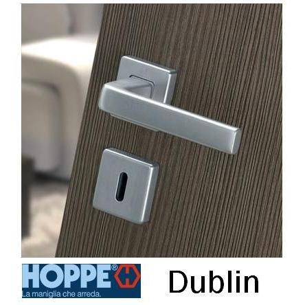 HOPPE Dublin F1 — kvaka na rozeti, aluminijum